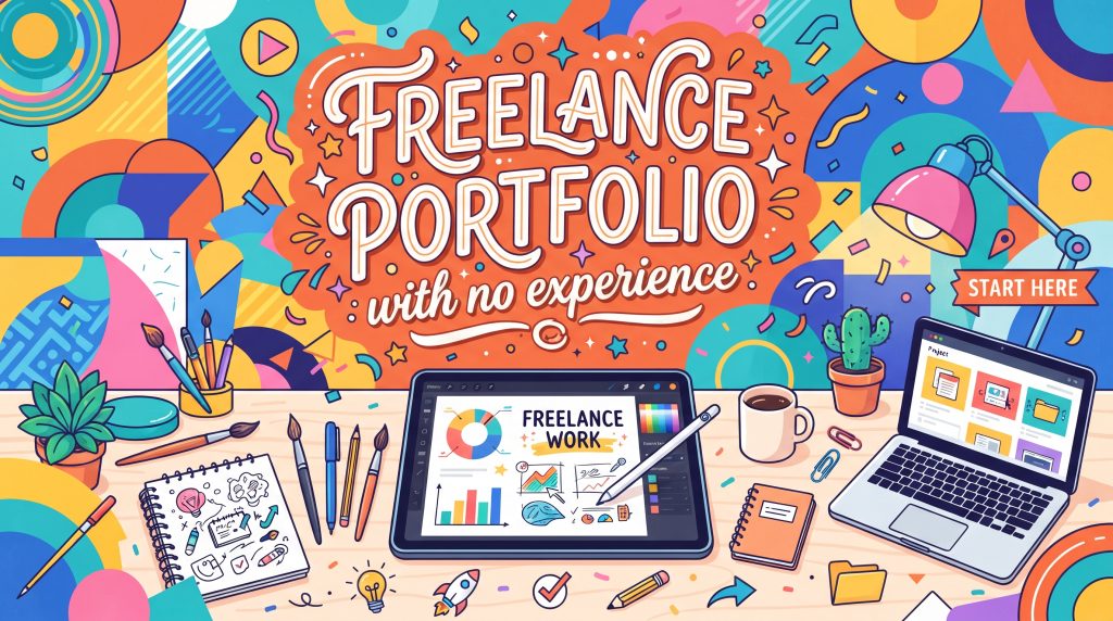 build a freelance portfolio in Africa