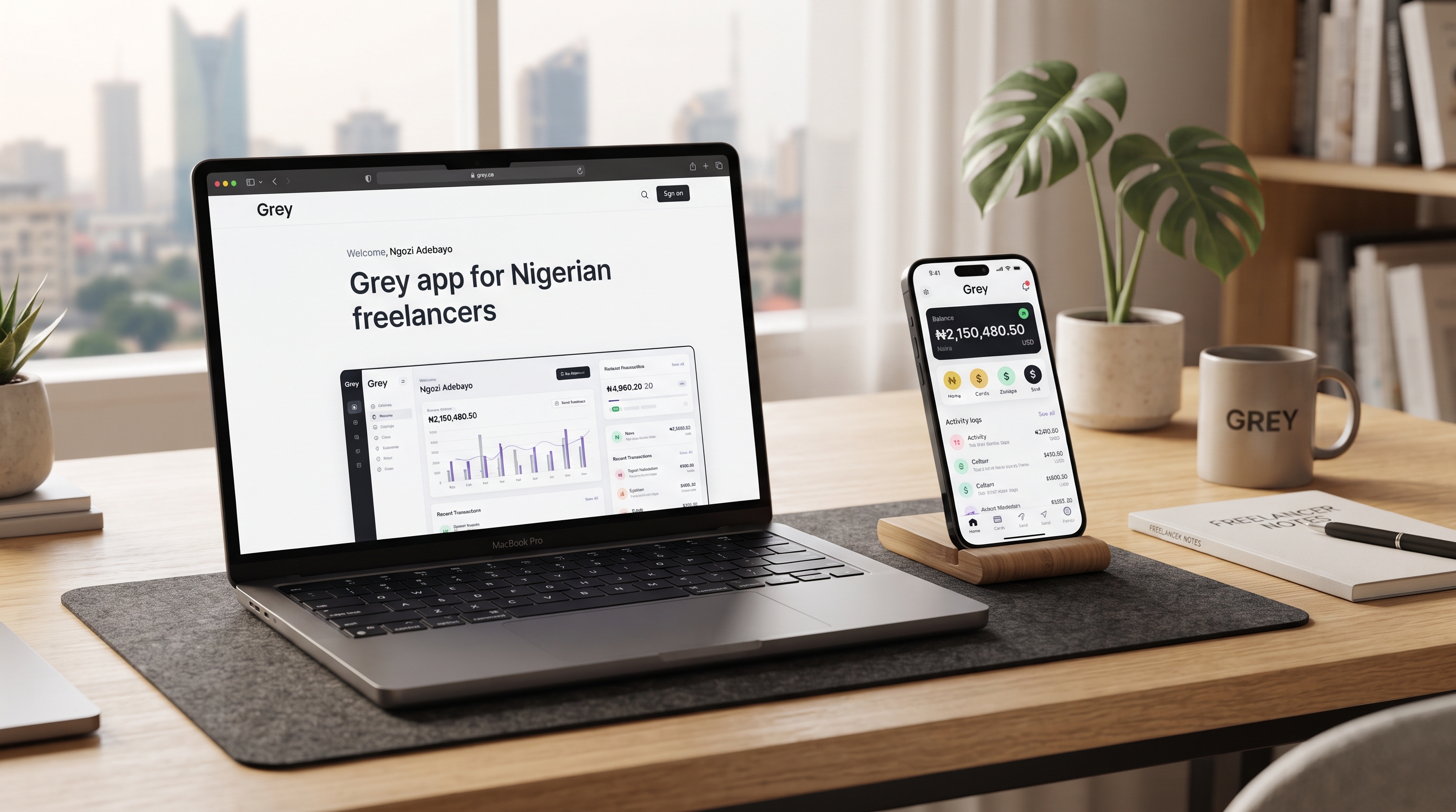Grey app for Nigerian freelancers
