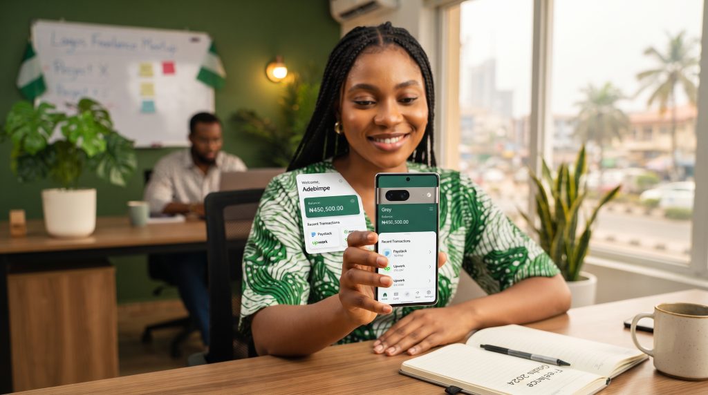 Grey app for Nigerian freelancers